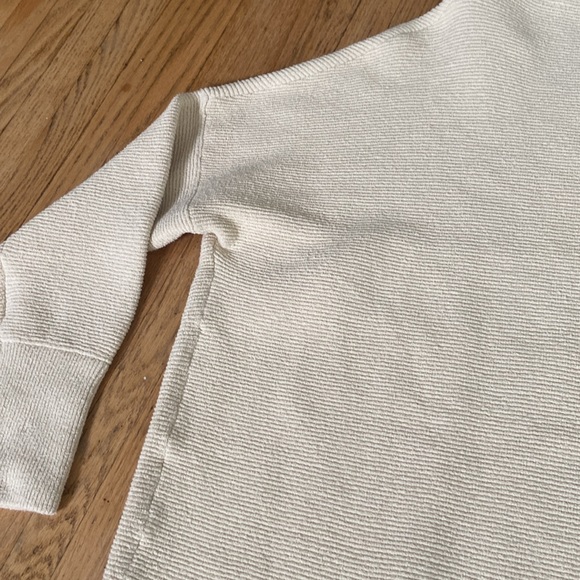 NWT Free People Ottoman in Parchment - Picture 6 of 8